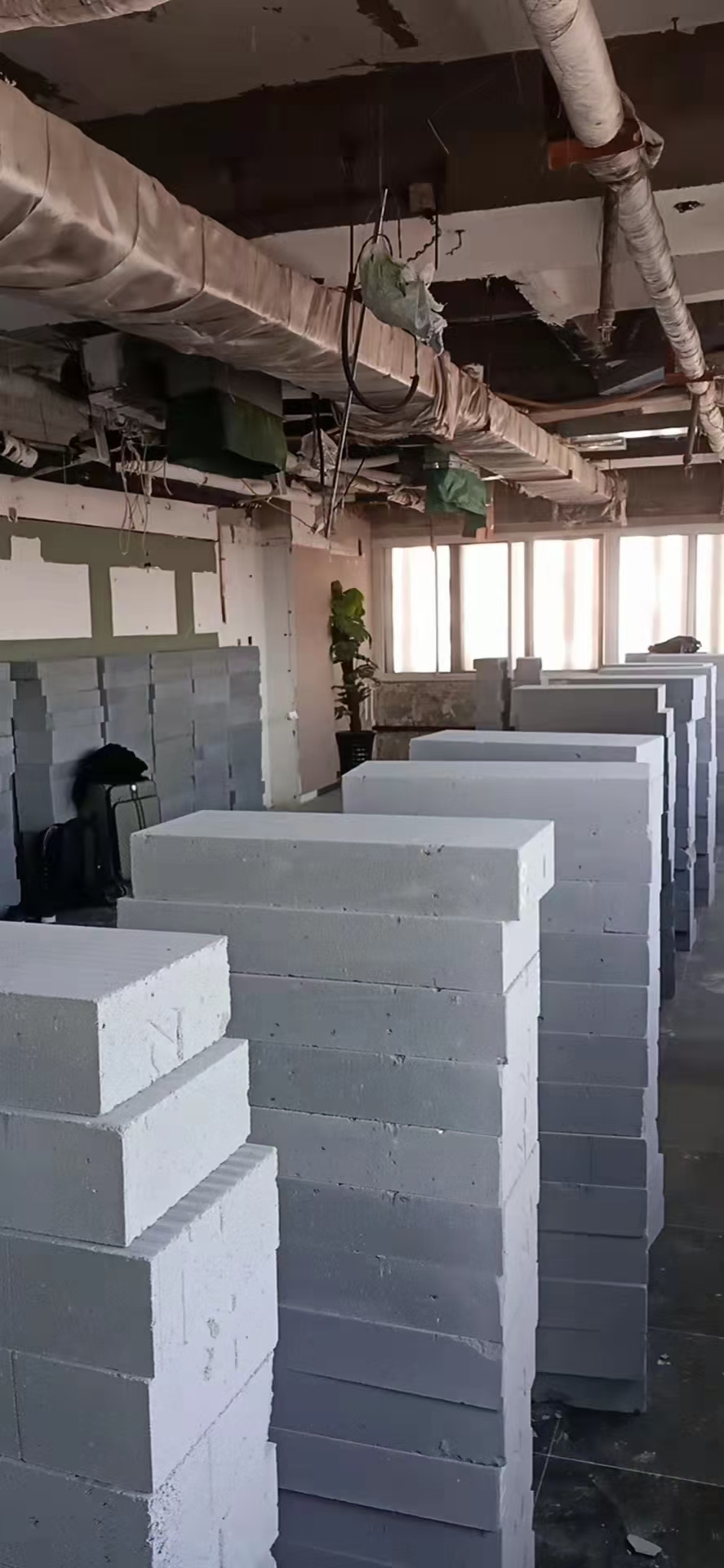 泡沫砖隔墙